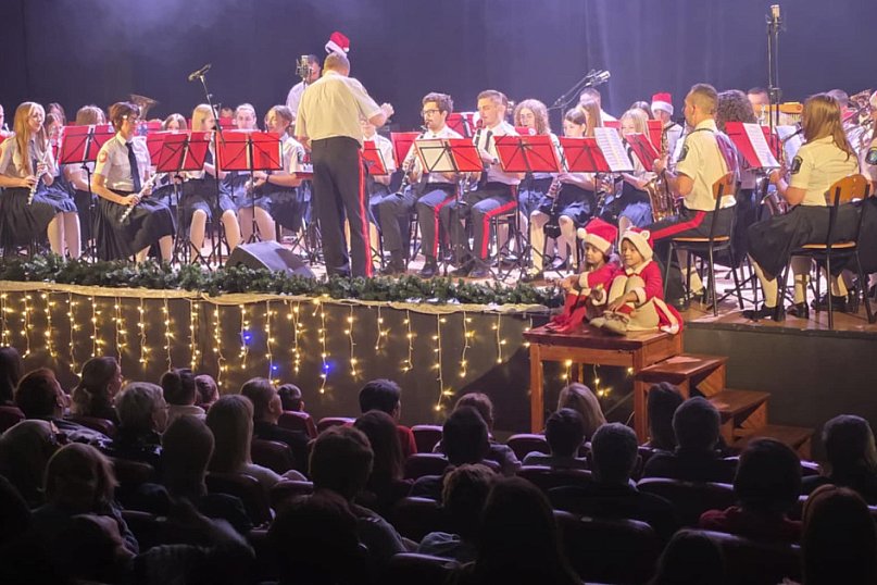 Świąteczny koncert orkiestry w Krobi