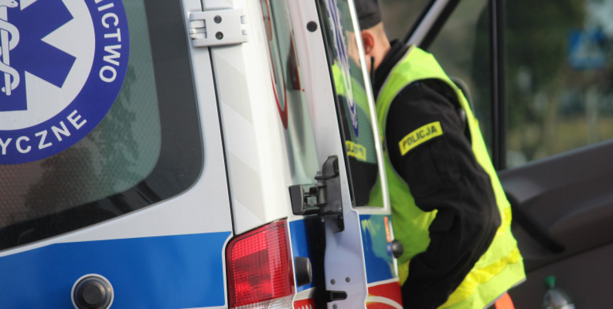 Wypadek w strefie przemysłowej. Młody pracownik potrącony w pracy!