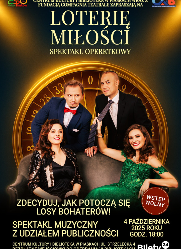 Spektakl operetkowy „Loterie Miłości”