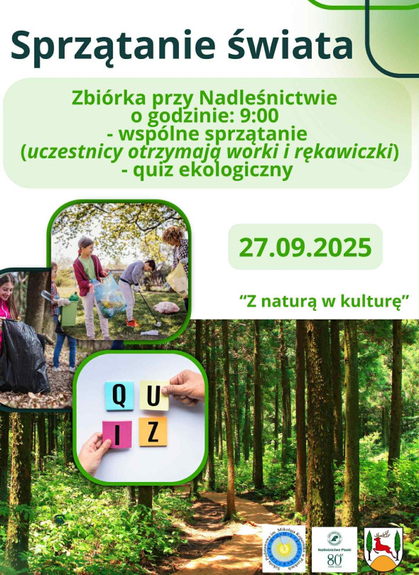 Sprzątanie Świata – Nadleśnictwo Piaski