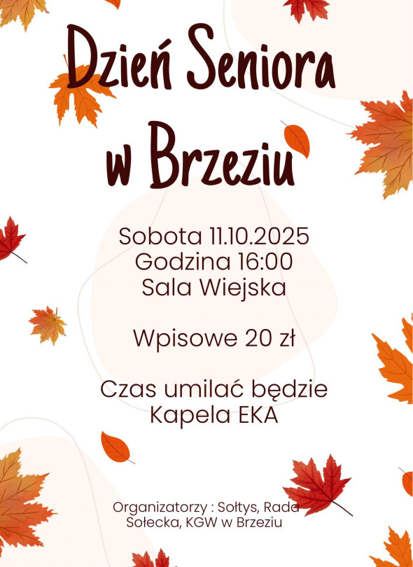 Dzień Seniora w Brzeziu