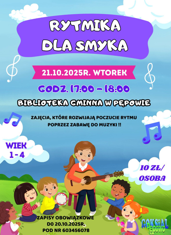 Rytmika dla Smyka w Pępowie