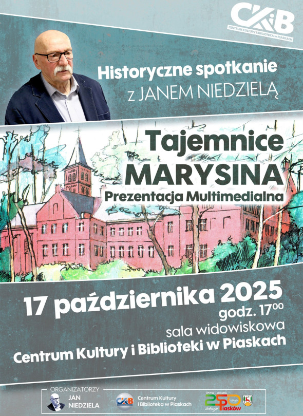 Tajemnice Marysina – spotkanie z Janem Niedzielą