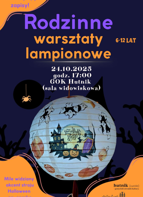 Rodzinne warsztaty lampionowe w Gostyniu!