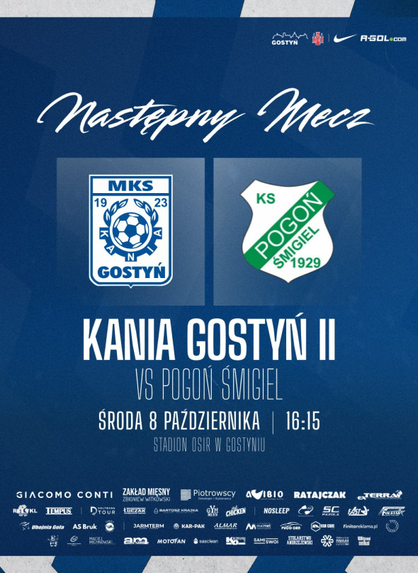 Kania Gostyń II vs Pogoń Śmigiel