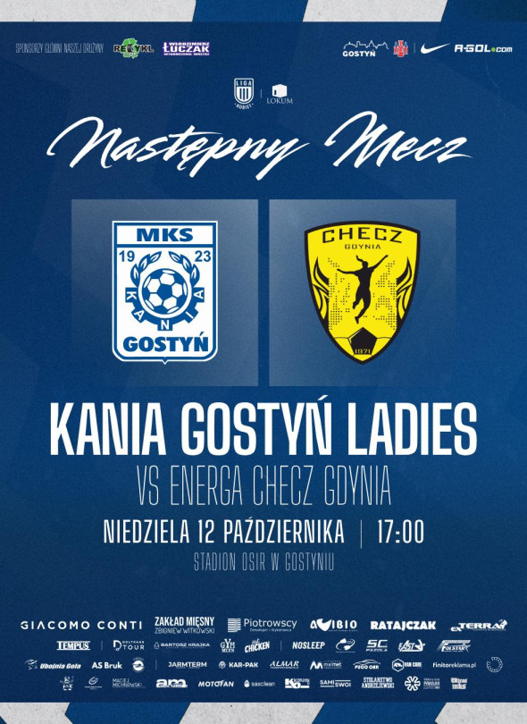 Mecz Kania Gostyń Ladies – Energa Checz Gdynia