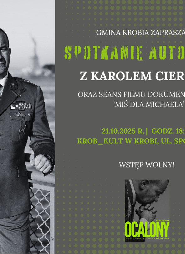 Spotkanie autorskie z Karolem Cierpicą