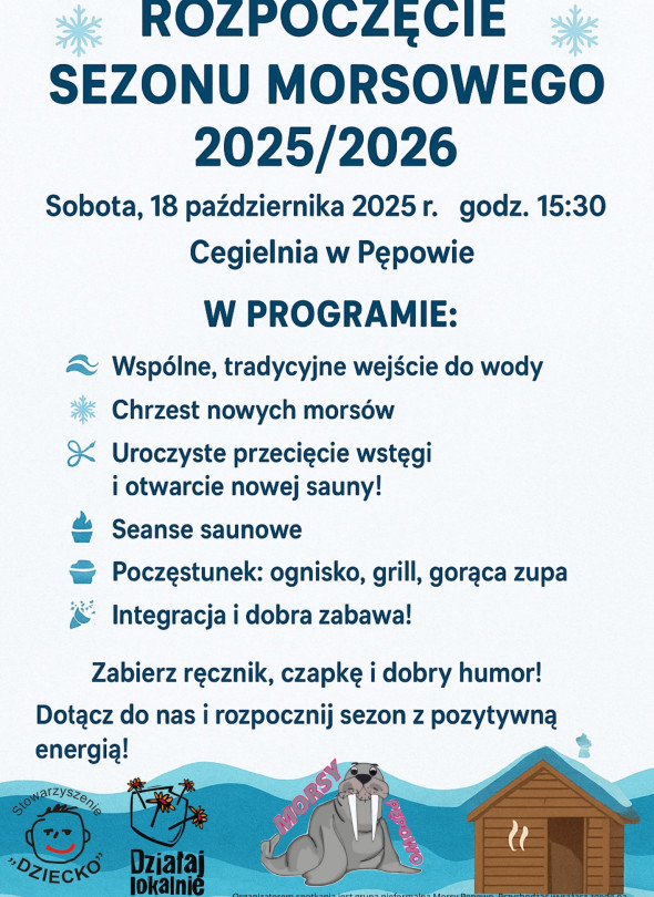 Rozpoczęcie sezonu morsowego