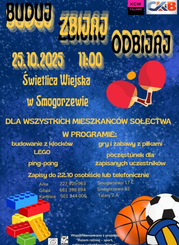 Buduj, zbijaj, odbijaj w Smogorzewie