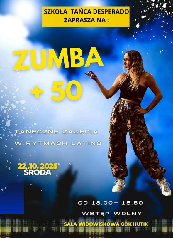Zumba +50 w Hutniku