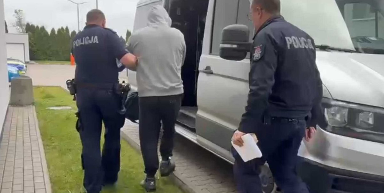 Foto: Screen Nagranie Policja