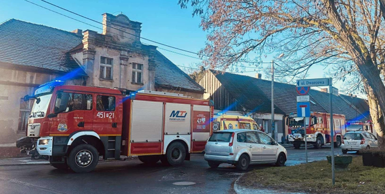 Bez ognia, bez dymu, po cichu... Jedna osoba trafiła do szpitala