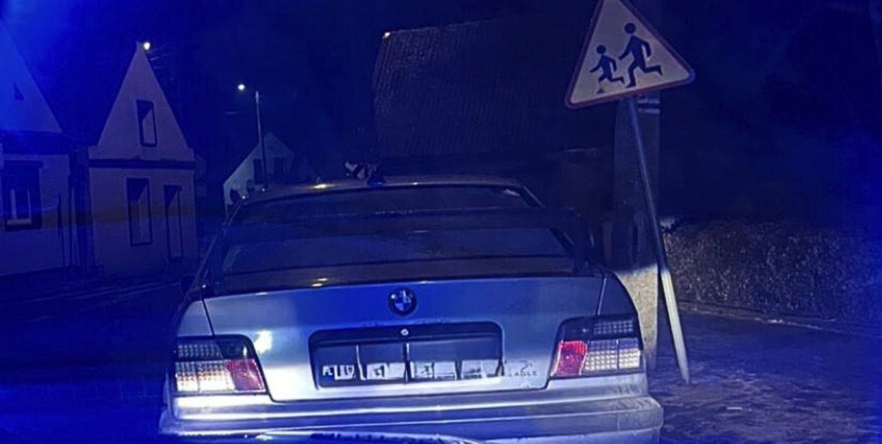 To była skrajna brawura!  Zrobił to w w centrum miasta i na oczach policjantów