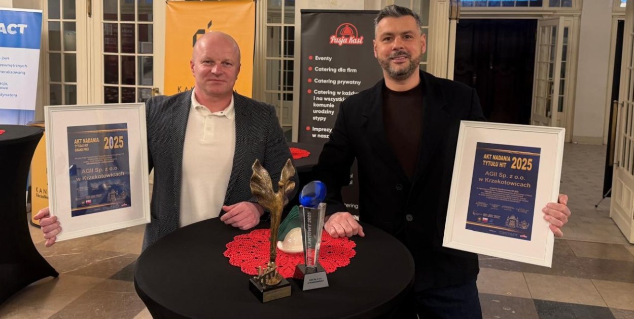 Taki sukces nie bierze się z przypadku. Firma z Krzekotowic z dwiema nagrodami