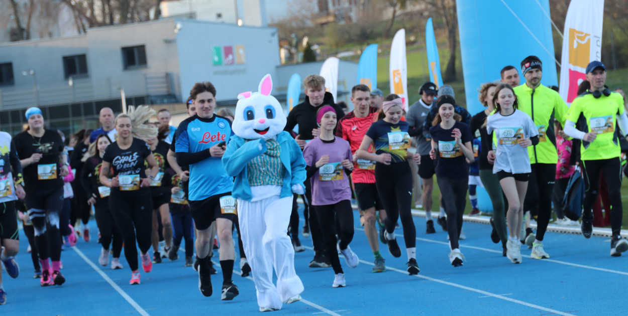 Biegali, żartowali i szykowali formę... na święta. Żeby później jeść bez wyrzutów