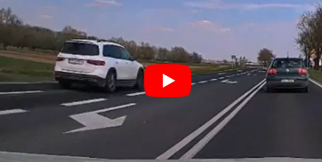 Tak się igra ze śmiercią! Ten kierowca przekroczył wszelkie możliwe granice