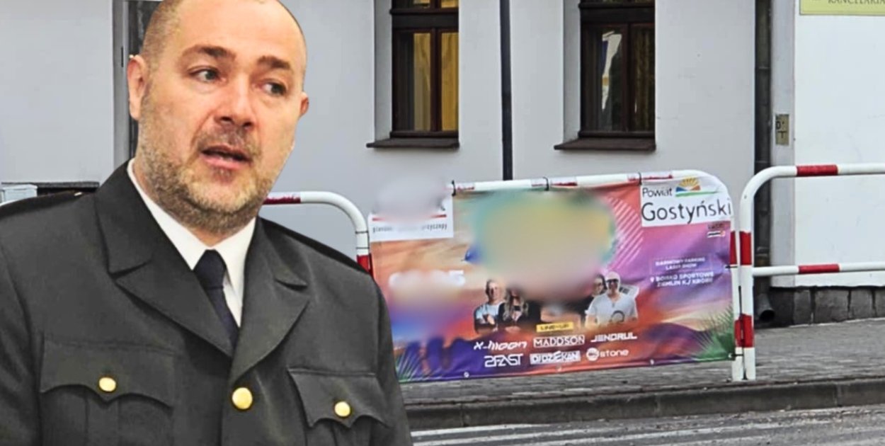 Potańcówka "z Powiatem", na początek z mandatem. Teraz już wiedzą że nie można