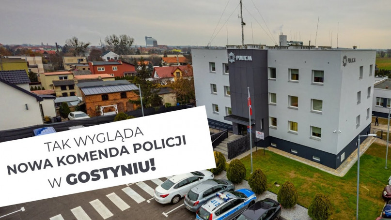 \"Nowa\" Komenda Powiatowa Policji w Gostyniu. Wiemy jak wygląda.